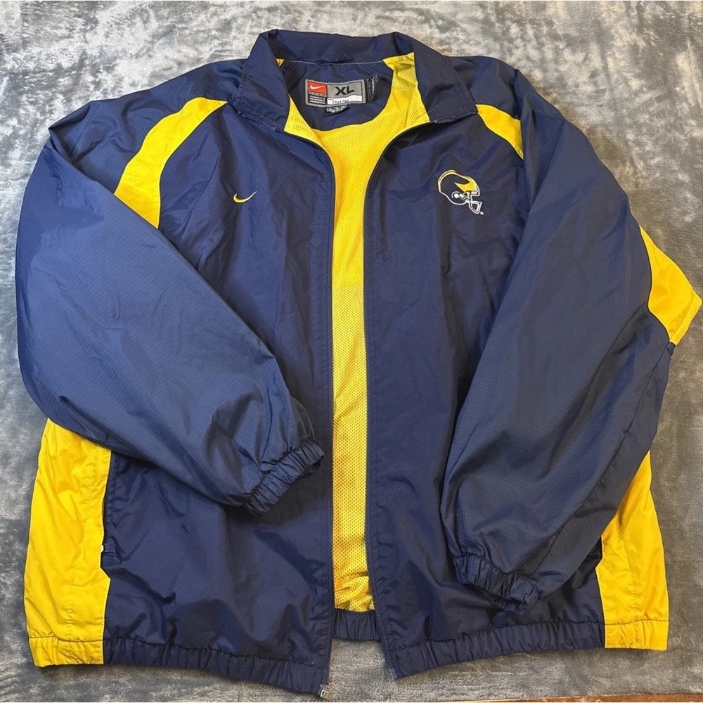 Logo Athletic Game Day San Diego Chargers Full Zip Windbreaker Jacket Mens XL